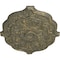 Ekena Millwork Pesaro Ceiling Medallion, Hand-Painted Witch Hazel Crackle, 36"W x 26"H x 1 1/2"P CM36X26PEWHC - alternate 3